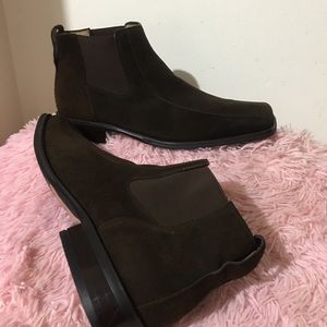 ZENGARA MENS Ankle Suede Boots Size 9M